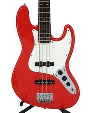 Squier Affinity Series Jazz Bass Race Red 2018 Used Poplar Body w/Soft Case