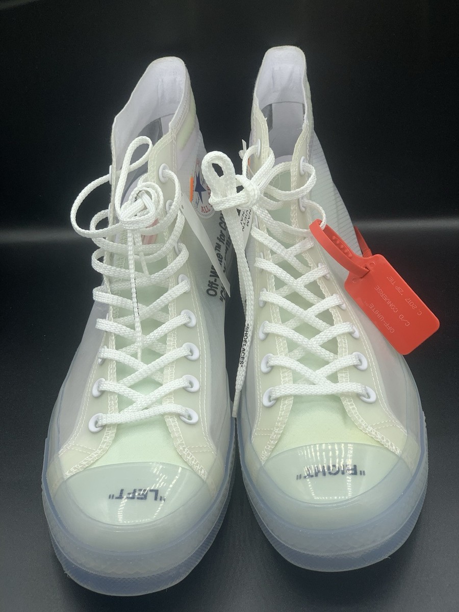 Size 12 - Converse Off-White x Chuck 70 The Ten for sale Size 12 - Converse Off-White x Chuck 70 The Ten for sale