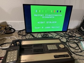 Mattel 2609 Intellivision Game Console With 12 Games tested working 