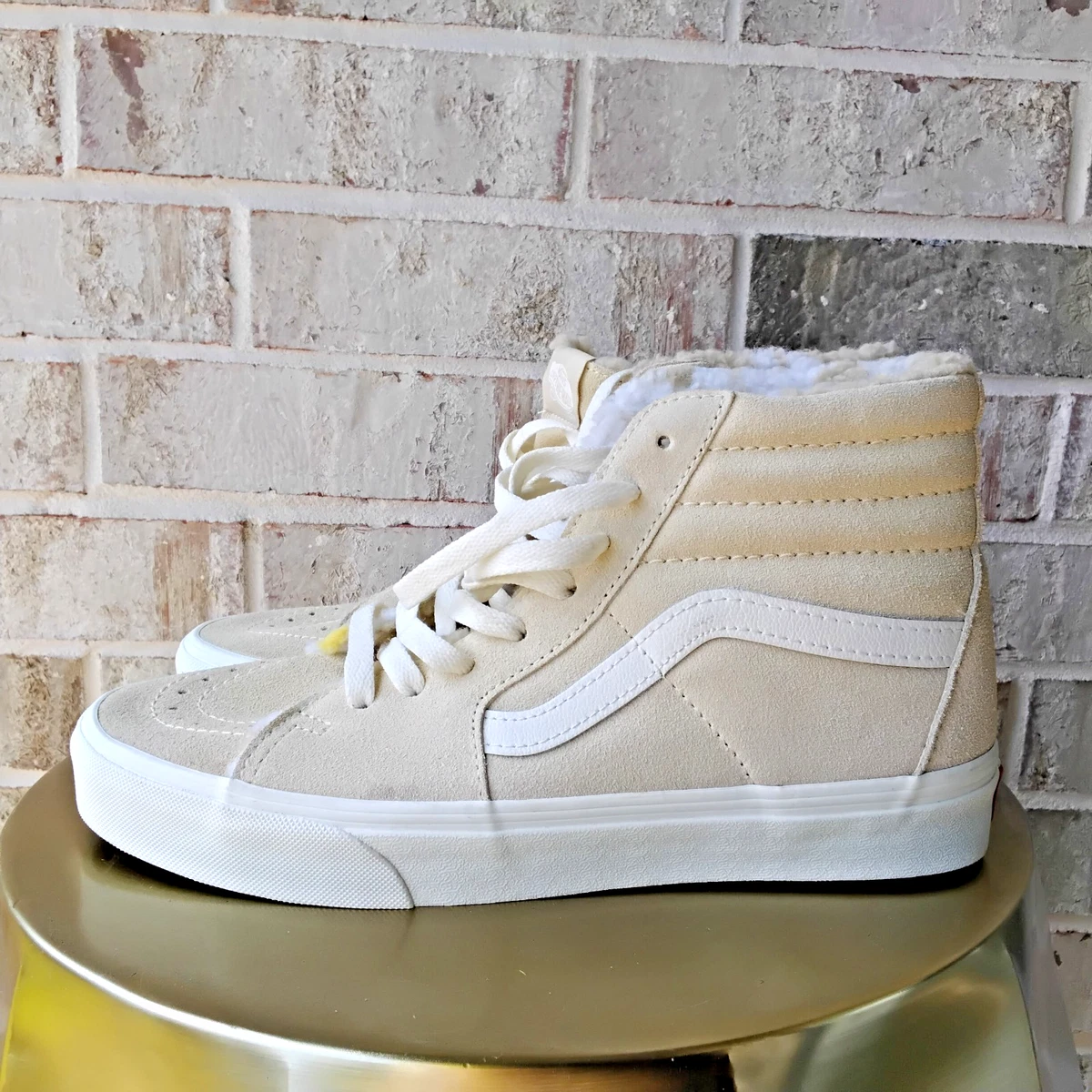 Vans Sk8- High Cozy Hug - Biscotti for sale | eBay