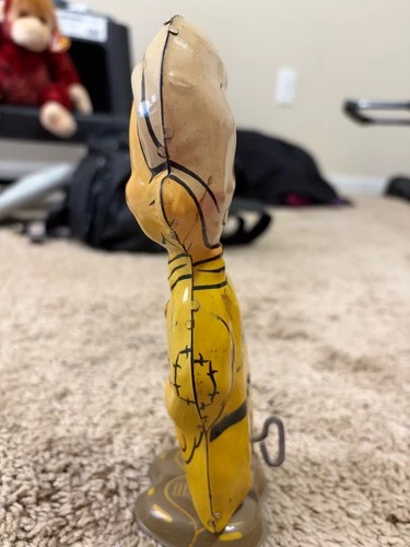 1938 Walt Disney "Dopey" Marx Wind - Up Tin Toy