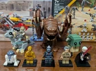 🔥EXTREMELY Rare Star Wars LEGO Minifigure Lot 7 Dooku Tarkin Rancor 🔥Read Des.