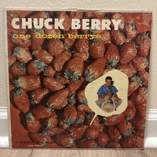 Chuck Berry One Dozen Berrys 1958 Chess LP-1432 Jacket/Vinyl Black Label GD LP