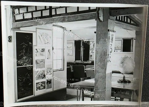 WW2 RAF Intelligence library - O.T.C. Far East Training Room #3 photo 16 by 12cm