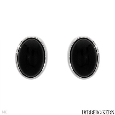 DYRBERG/KERN of DENMARK! Devi Collection Onyx Stud Earrings
