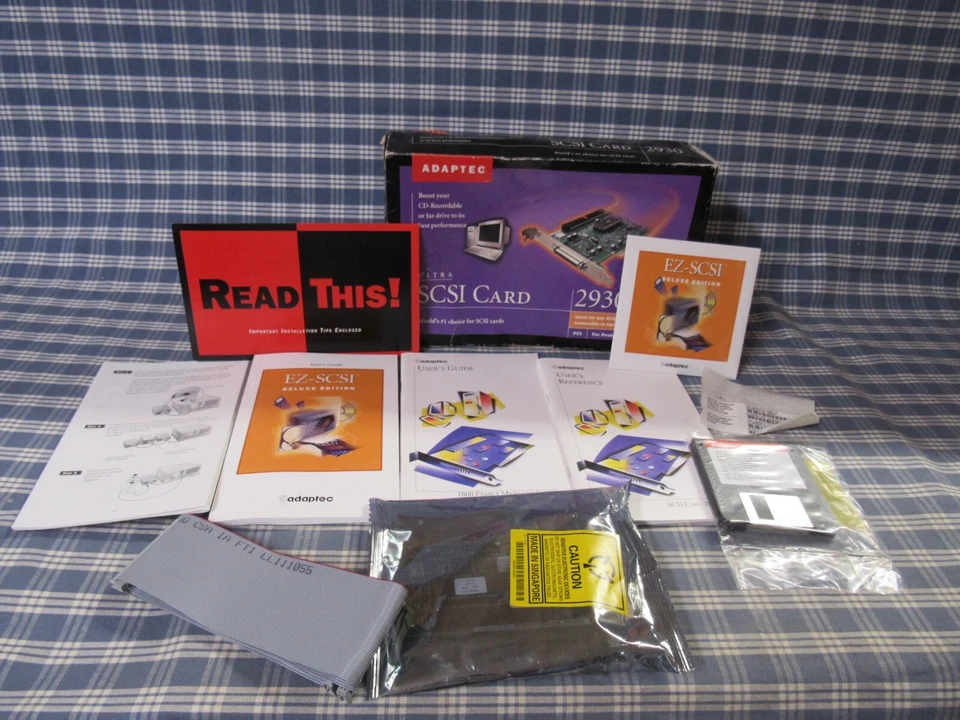 Adaptec Controller Card AHA-2930U CU PCI-SCSI-Adapter FAST FREE SHIPPING. - Image 4 of 4