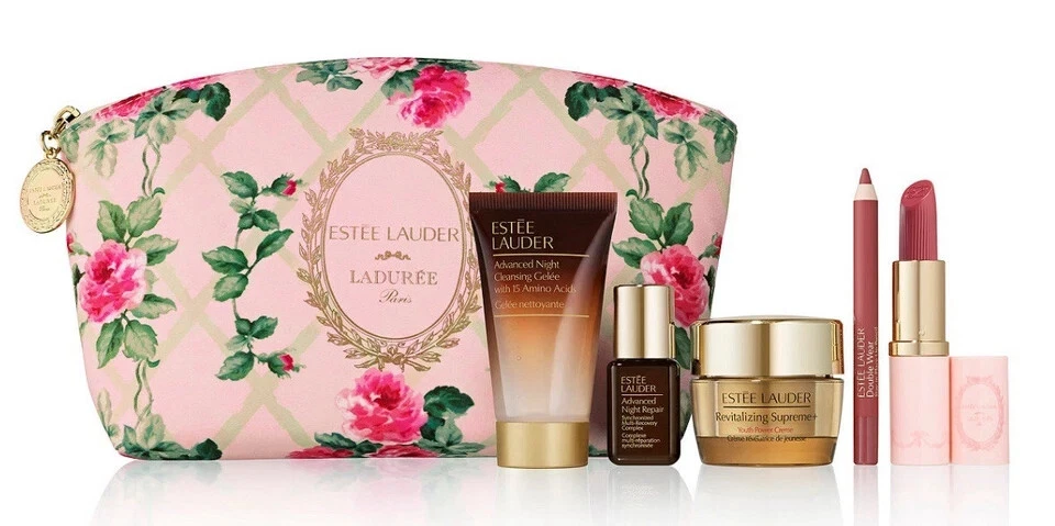 Estee Lauder 6pc Revitalizing ANR Skincare Makeup Travel Gift Set, New 2025