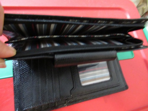 CLEO & PATEK Black Leather Women's Wallet - Picture 11 of 11