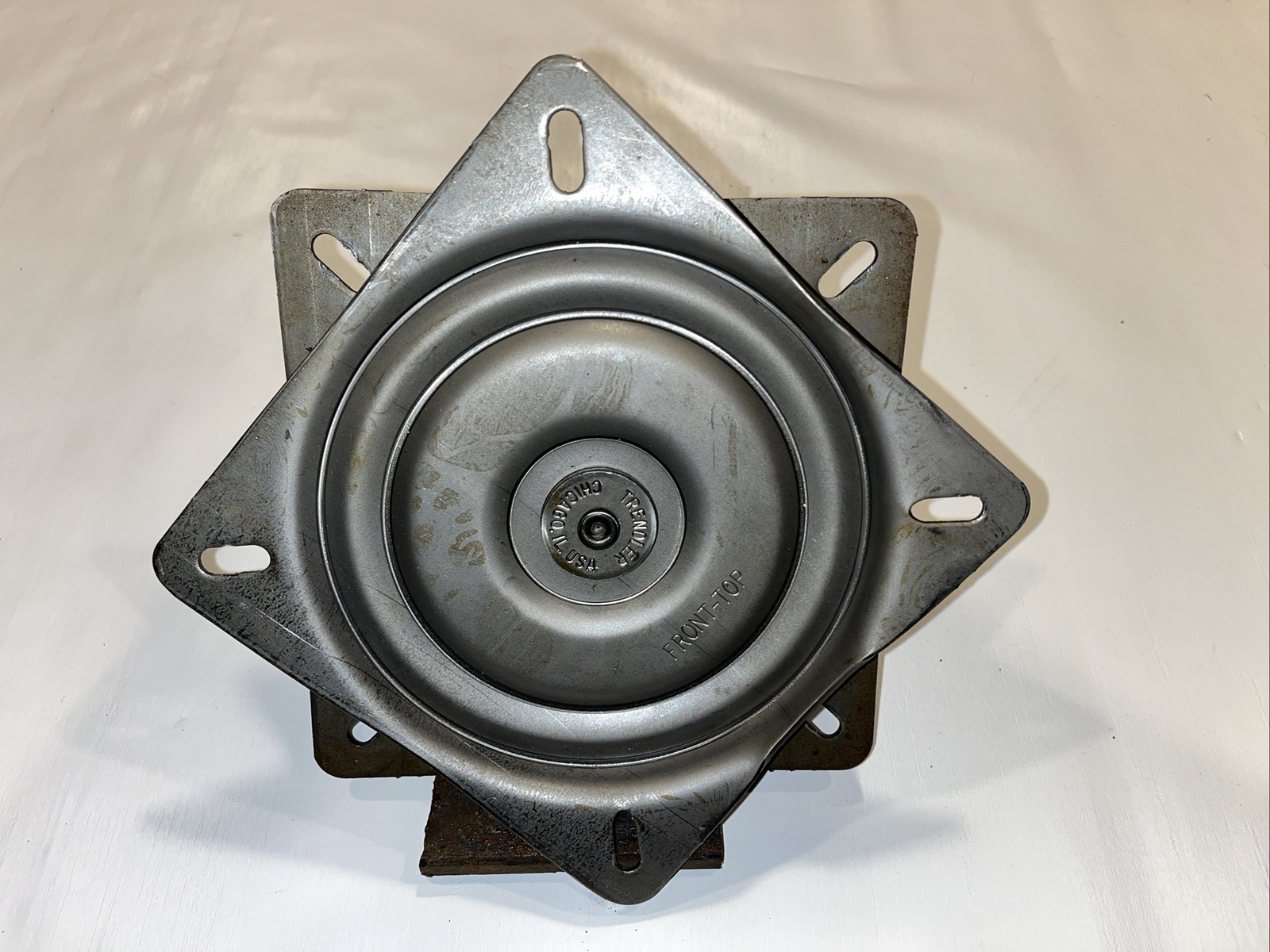 Trendler Heavy Duty Bar Stool Chair Swivel 6.75 Inch SQ Tilted, Made In