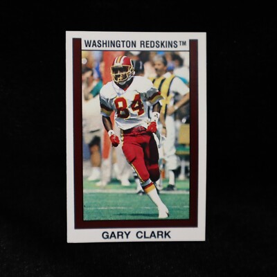 1989 Gary Clark  Washington Redskins Panini Sticker  #185
