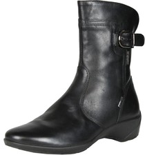 Imac Womens 52358 Leather Waterproof Fashion Boots Made In Italy