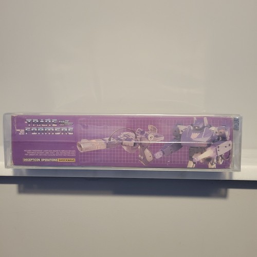 Transformers G1 1985 Shockwave CAS Q80 (PRE RUB) 1st Release ERROR BOX! 80/80/90 - Picture 7 of 8