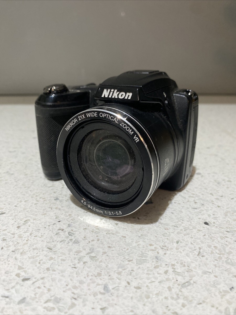 Nikon COOLPIX L310 Digital Camera - From Japan- Black | eBay