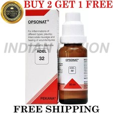 ADEL 32 Opsonat Drop 20ml Homeopathic Drop Buy 2 Get 1 Free - Free Shipping