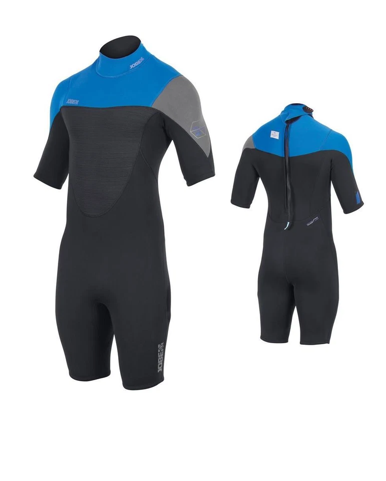 Jobe PERTH Shorty 3/2mm Neoprenanzug Neopren Wetsuit Kiten Surf Anzug blue