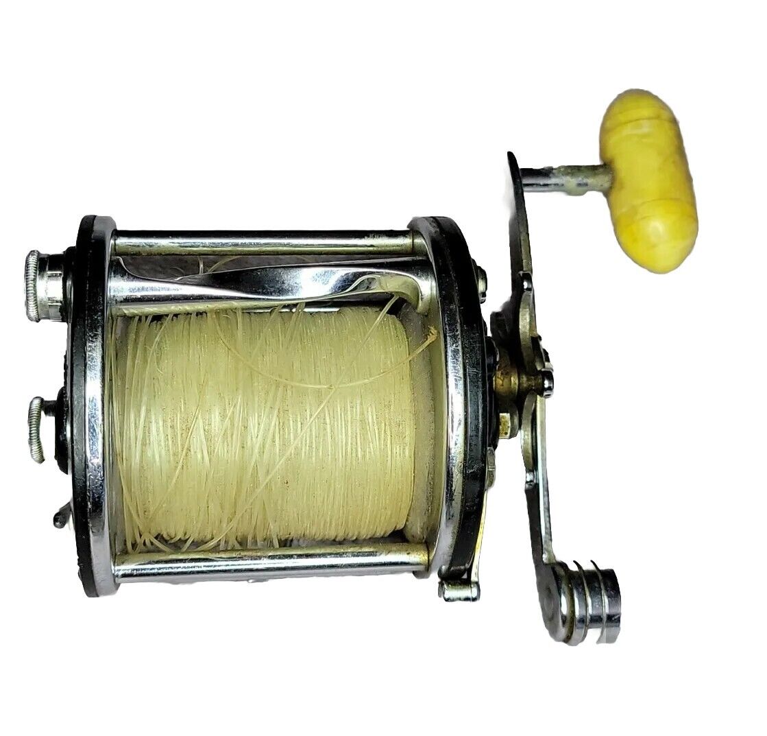 Vintage Penn Leveline Saltwater Fishing Reel 350 Ivory Vintage Penn Leveline Saltwater Fishing Reel 350 Ivory
