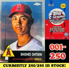 2022 Topps Chrome Platinum Anniversary A La Carte Complete Your Set #001 - 250