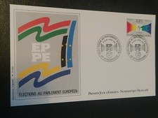 Enveloppe 1er Jour 1989 Oblitération Strasbourg Timbre N° 2572