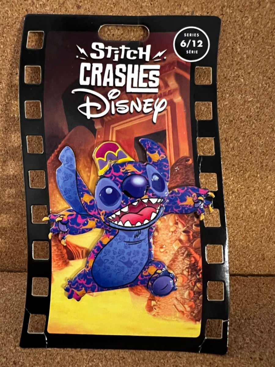 Disney 2021 Monthly Release Stitch Crashes Complete 12 LE pin set