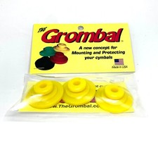3 PACK: Grombal, Keyhole Cymbal Support, YELLOW