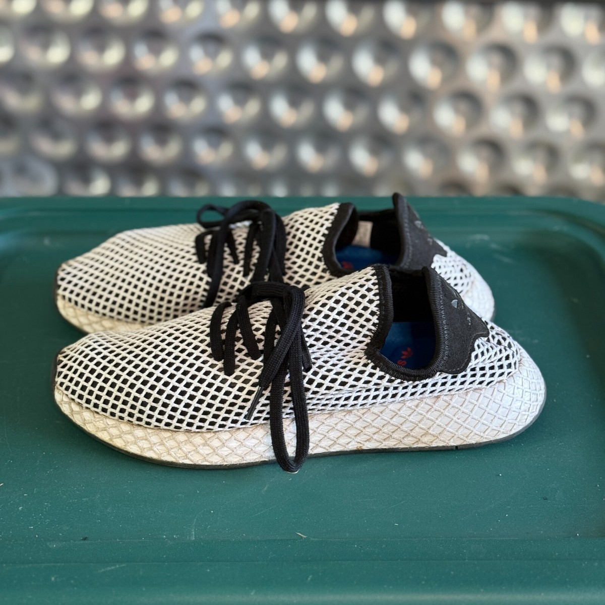 adidas gazelle silver green womens Adidas Deerupt Runner [B28075] – Extra Butter main image 0