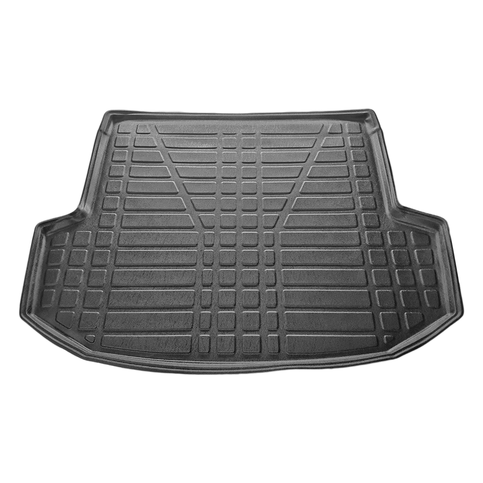 Tapis de coffre anti-salissure noir flexible pour Subaru Levorg 2015