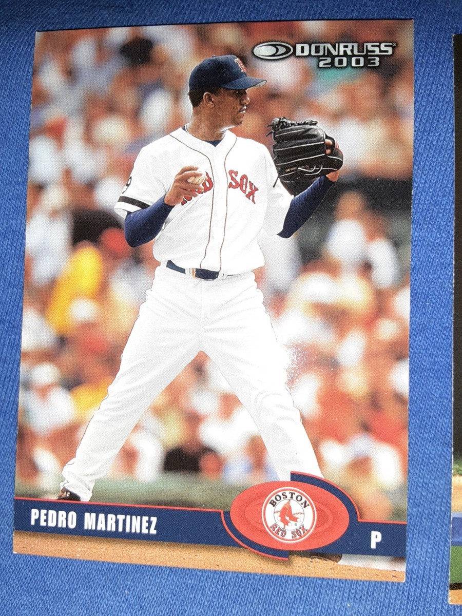 2003 Donruss #97 Pedro Martinez Boston Red Sox MVP HOF LEGEND MLB