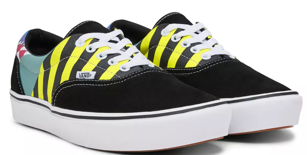Vans ComfyCush Era Mash Up Multi Color Extra Lite Sneakers Men s 12