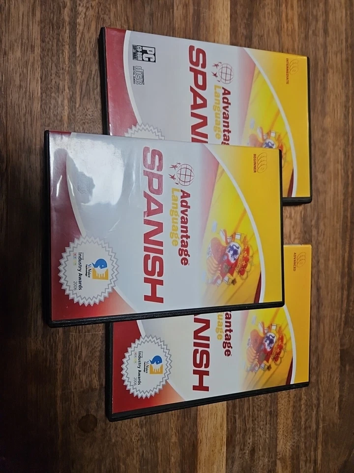 Advantage Language Proficiency Spanish Langmaster Lot of 12 CD +Extra's - Image 2 of 4