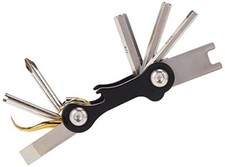 8in1 Scuba Diving 2.5" Black Mini Compact Multi Dive Tool