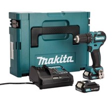 Makita 12v Max CXT Cordless Brushless Drill Driver kit Inc 2x 2.0Ah Batts DF332D