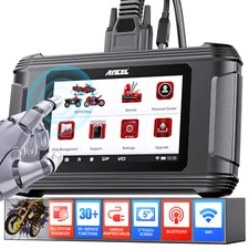 ATV UTV Motorcycle Full System Diagnostic Tool Fault Code Reader OBD2 Scanner 