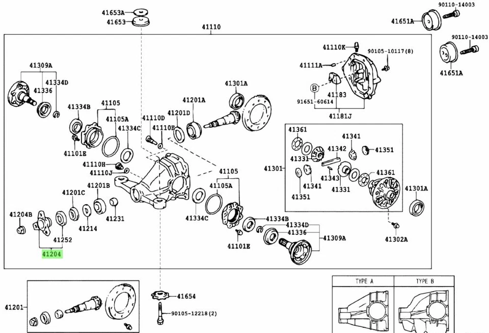 Genuine Toyota Supra JZA80 Lexus IS350 LS460 Companion Flange ASSY 41204-30040 - Image 3 of 3