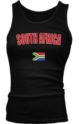 South African Pride Boy Beater Tank Top South Africa Bold Country Flag South African Pride Boy Beater Tank Top South Africa Bold Country Flag