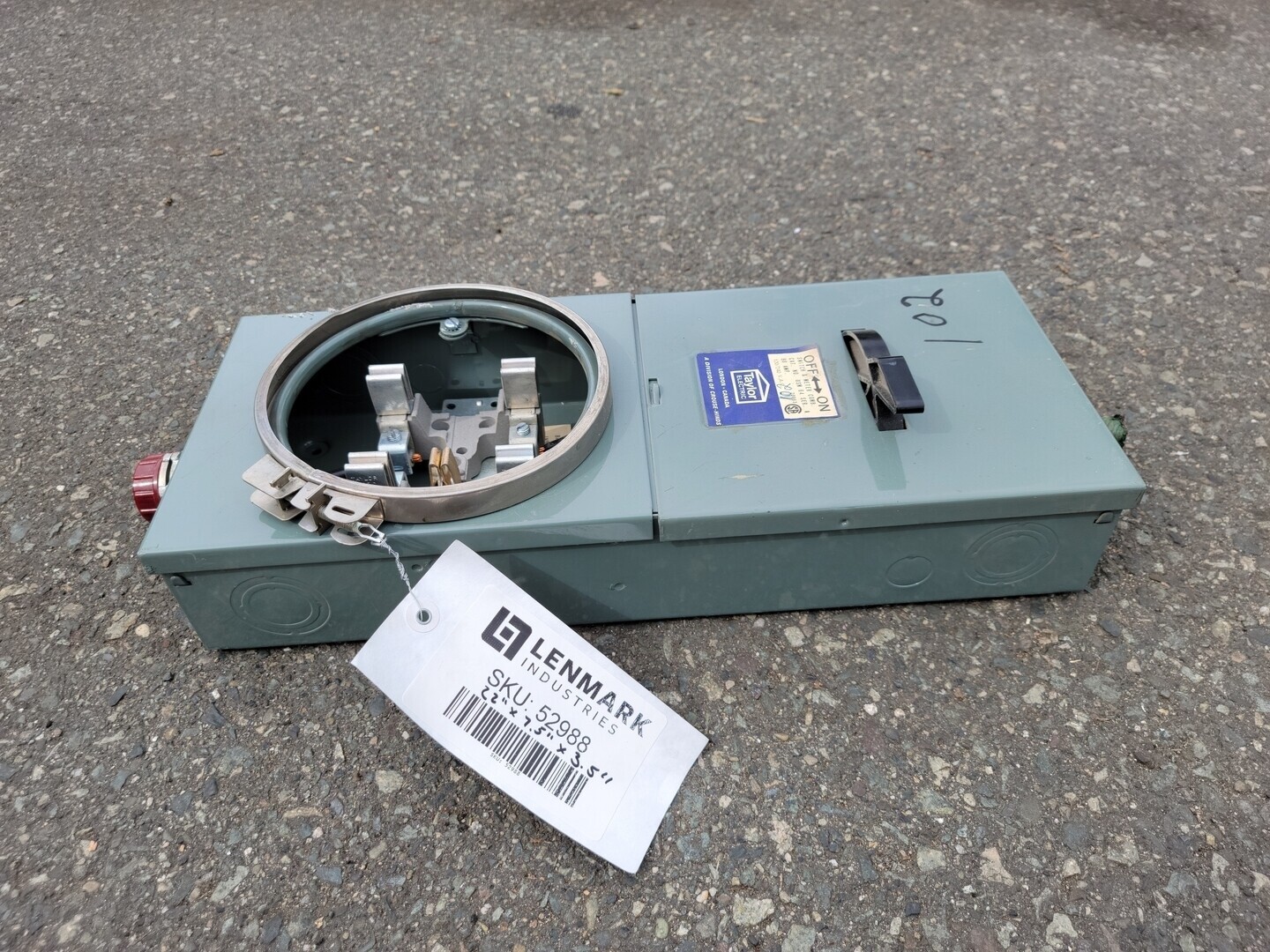 TAYLOR 60 Amp Meter Socket No. USM 64 52988 eBay