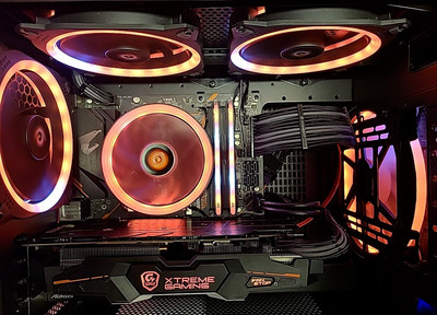Fast Intel 4.1GHz GTX 1060 Extreme 16GB RAM Thermaltake Core V21 ARGB Gaming PC