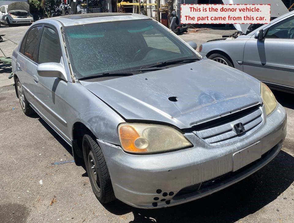 2002 HONDA CIVIC Cruise Control Sunroof and Door Mirror Switch Trim G
