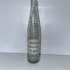 1969 Dixi Cola Bottle 16 oz White Paint LCW9 ...