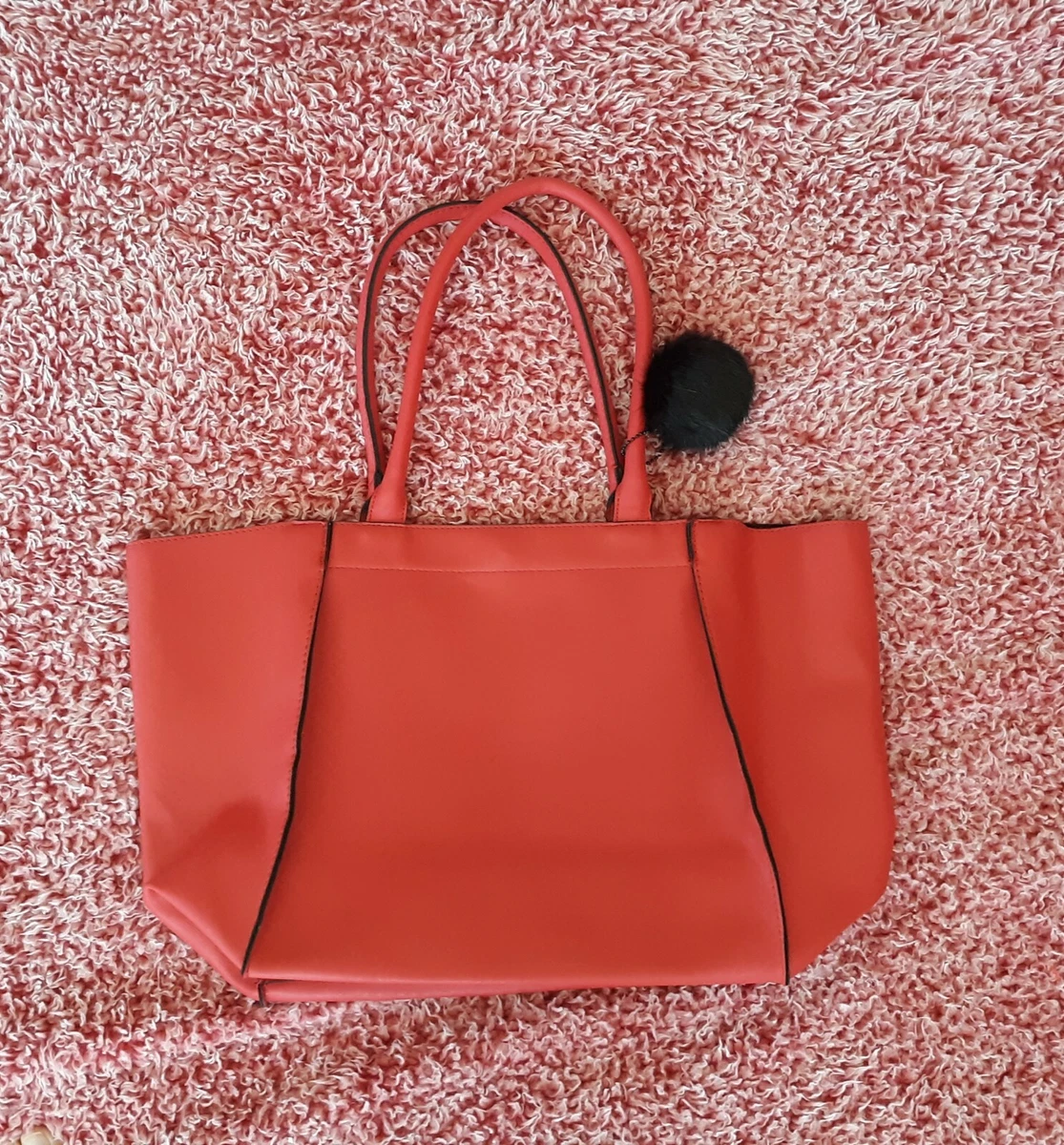 Pleather tote deals bag