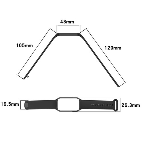 Für Xiaomi Smart Band 8 Active/Redmi Band 2 Ersatz Uhrenarmband Silikon Armbands - Bild 3 von 24