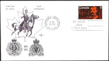 🍁Canada    #612     RCMP  CENTENARY      Brand New   1973  Rosecraft CoverExcel