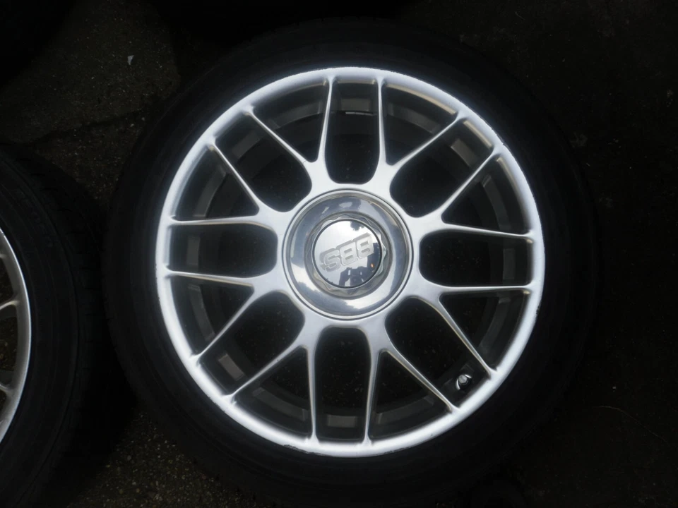 8x17 ET35 BBS RC307  ALUFELGEN LK 5x112 AUDI A4 A6 DAIMLER A,C, E KLASSE 225/45 - Bild 4 von 4
