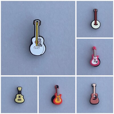 Schuhstecker/Shoe Charms/Anstecker  MUSIKINSTRUMENTE/E-GITARRE/MANDOLINE/UKULELE