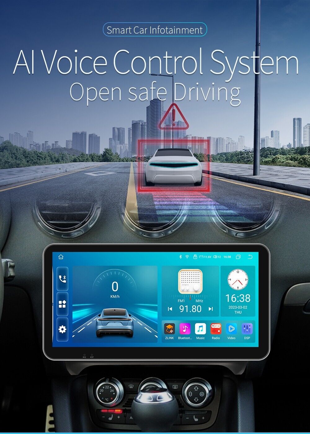 10.33 Autoradio Für Audi TT MK2 8J 06-14 Carplay Android 1600720 GPS Navi WIFI