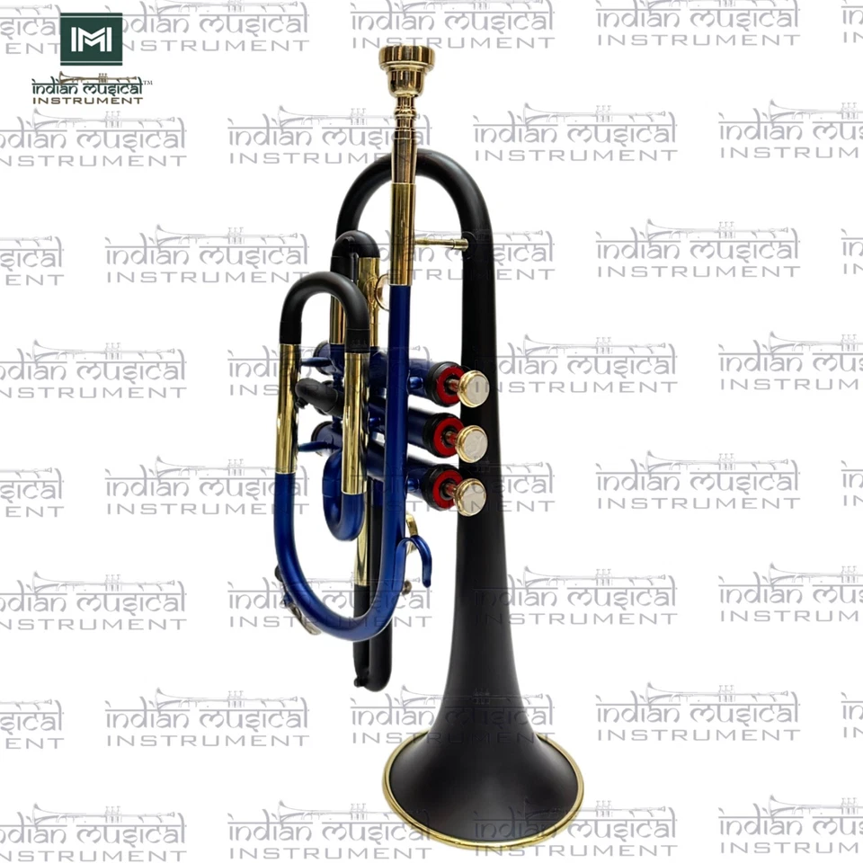 Cornet 3 Valve Bb Pitch Mouthpiece Hard Carry Case Cornet Musical Instruments - Image 2 of 4