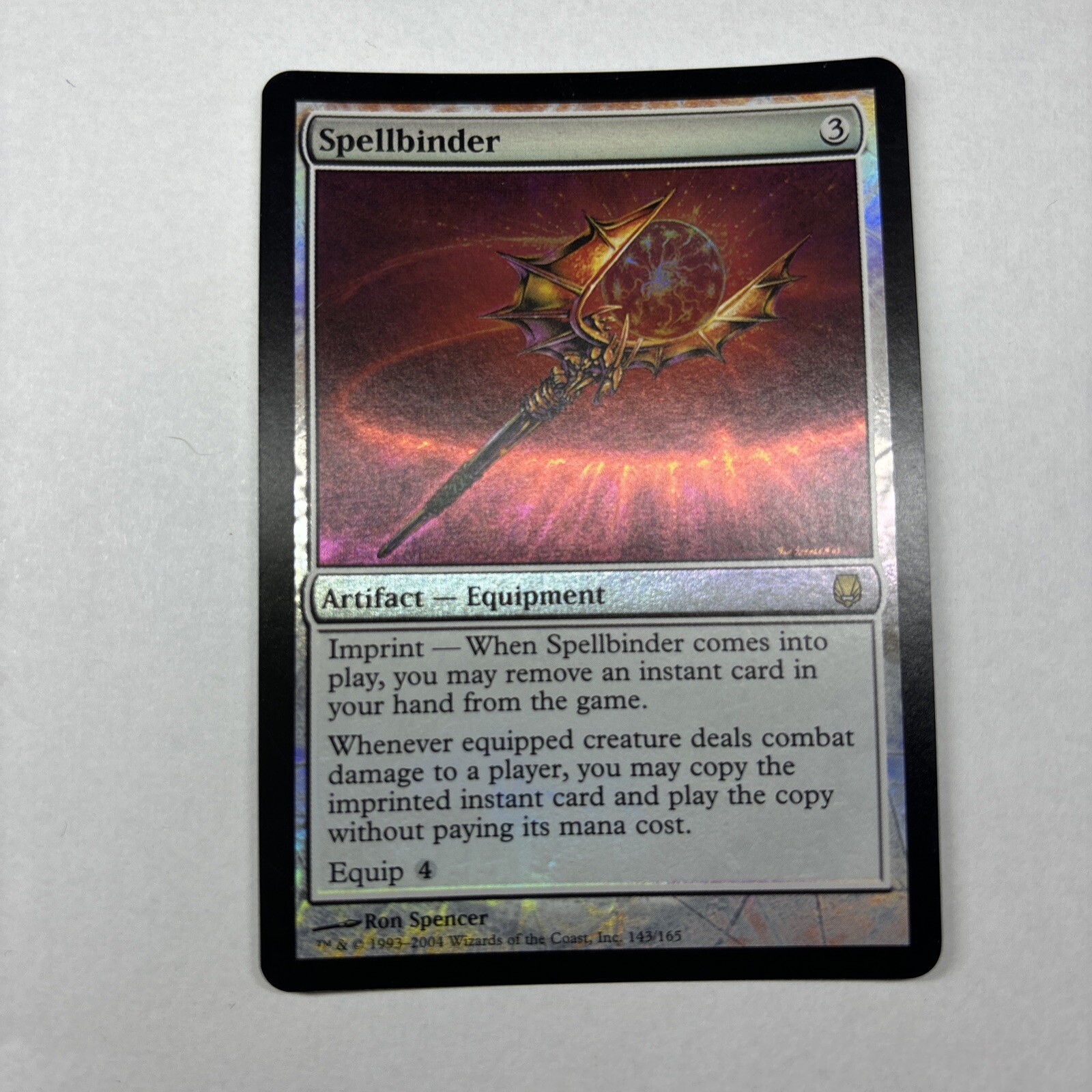 MTG Spellbinder- Darksteel- Rare- LP FOIL