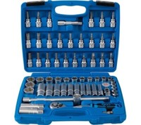 "Bgs SteckschlüSsel-Satz | Antrieb 10 Mm (3/8\") | ZollgrößEn | 61-Tlg."