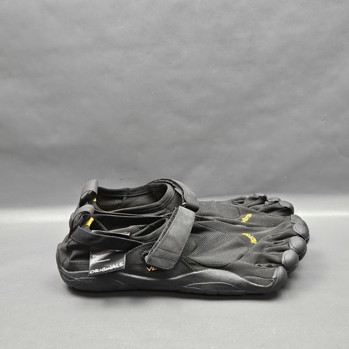Vibram Fivefingers KSO Mens Barefoot Shoes 11.5 Black Minimalist Hiking Climbing