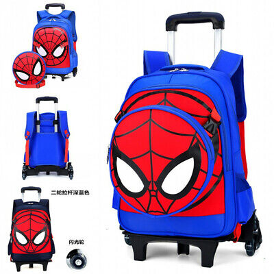 spiderman rolling backpack