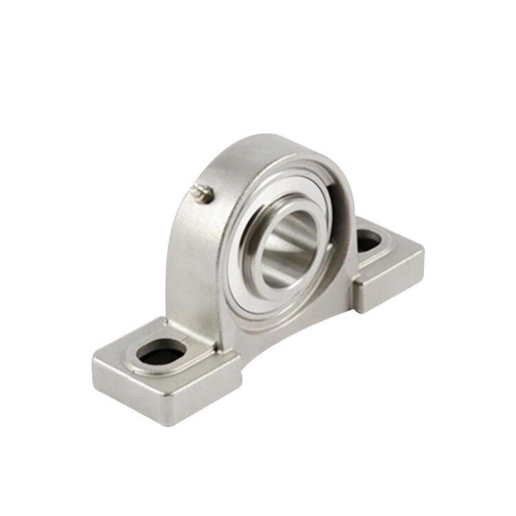 Stainless Steel Pillow Block Bearing - 1 Inch Bore, SUCSP205-16, Set Screw Lock